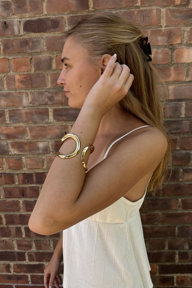 Rigid Bracelet | Gold