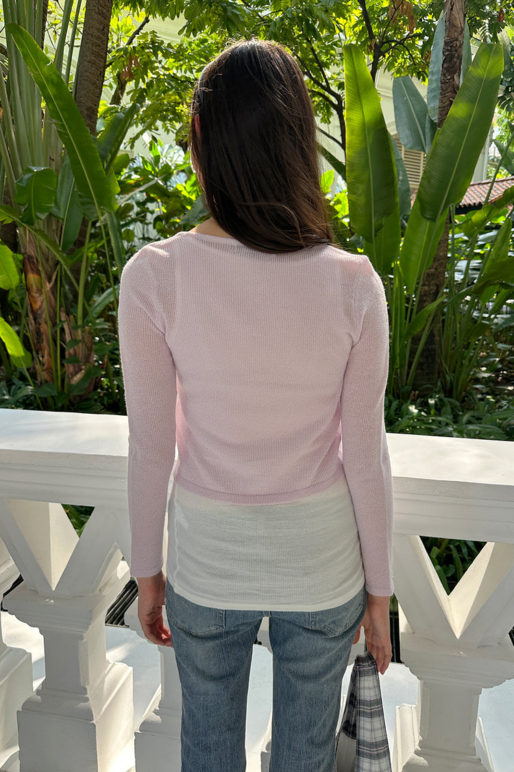 Greta Top | Pastel Pink / XS/S