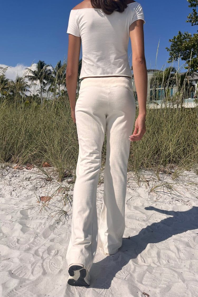 Hilary Yoga Pants | Ivory / XS/S