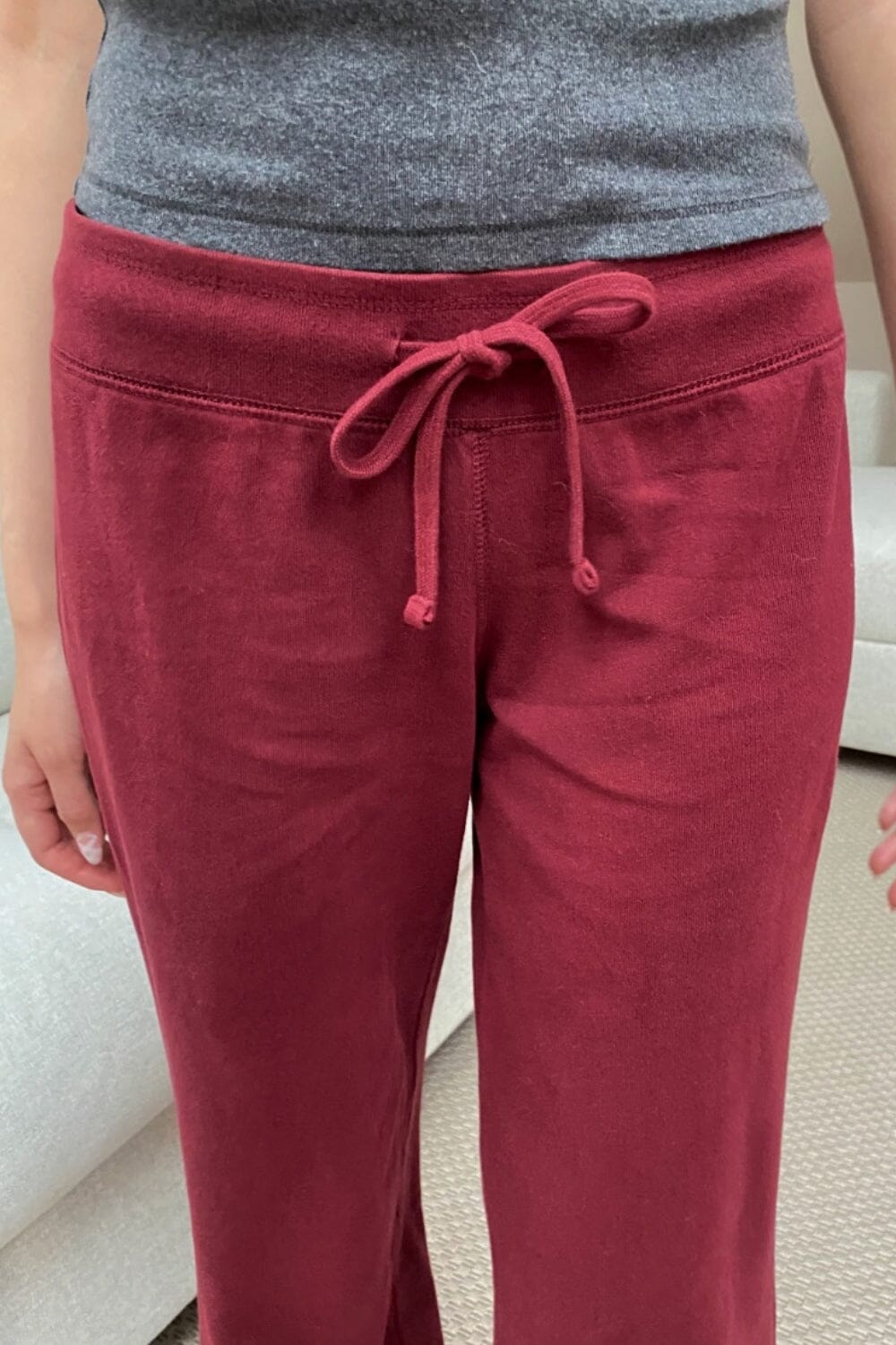 Hilary Yoga Pants | Burgundy / XS/S