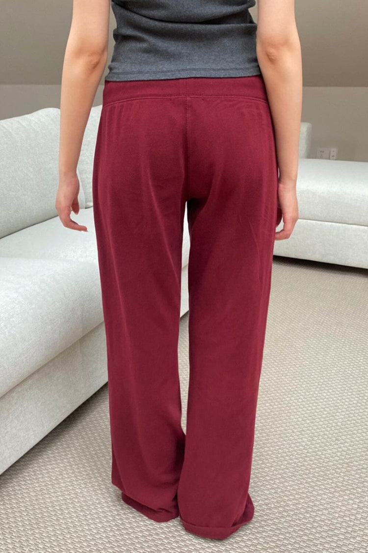 Hilary Yoga Pants | Burgundy / XS/S