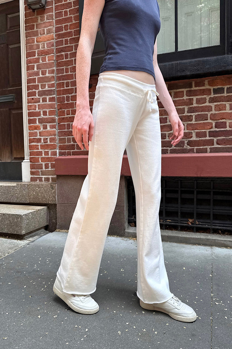 Hilary Yoga Pants | White / XS/S