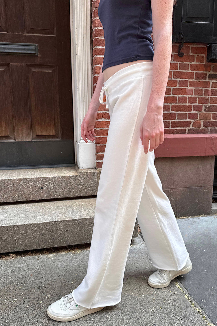 Hilary Yoga Pants | White / XS/S