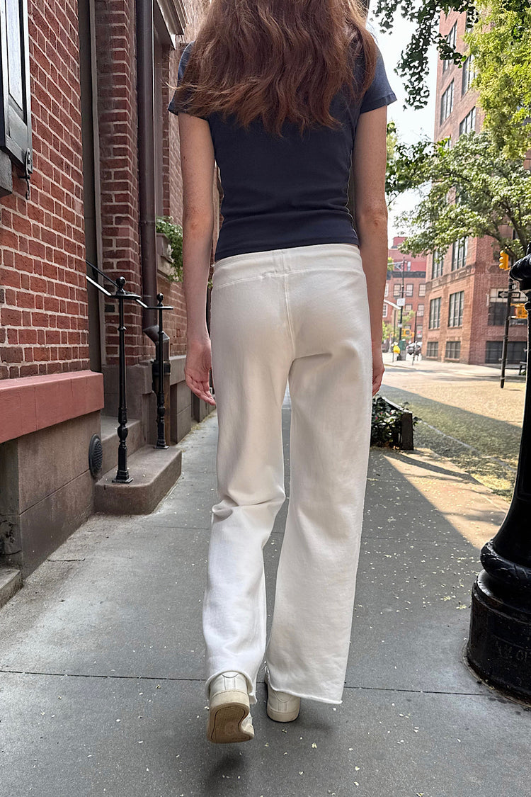 Hilary Yoga Pants | White / XS/S