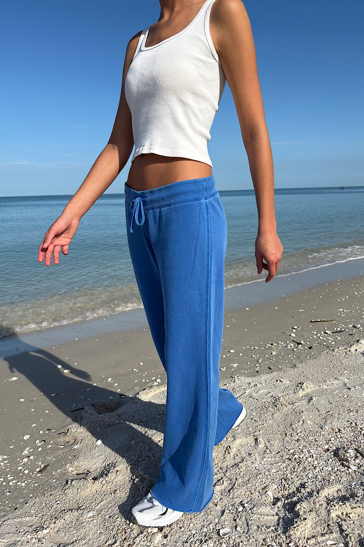Hilary Yoga Pants | Steel Blue / XS/S