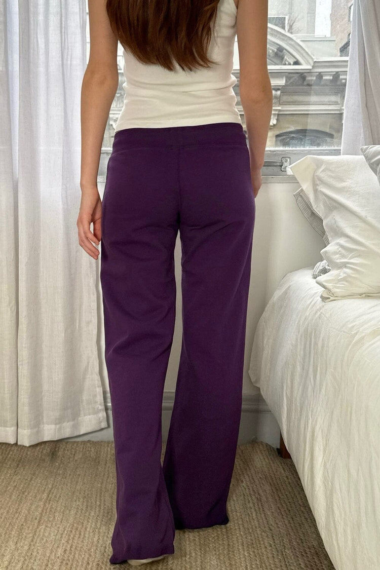 Hilary Pants | Deep Purple / XS/S
