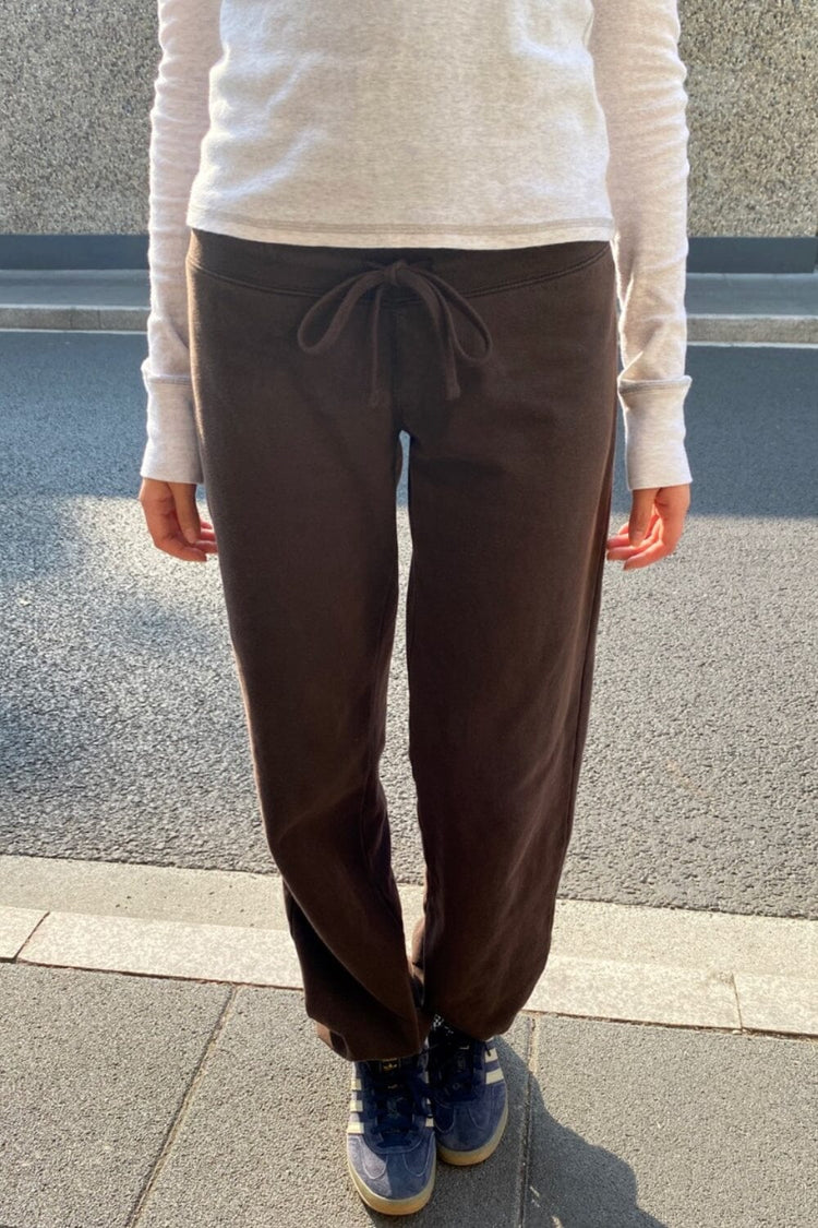 Hilary Pants | Dark Brown / XS/S