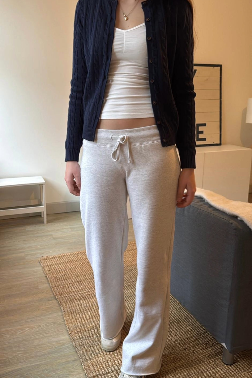 Hillary Soft Yoga Pants | Silver Grey / S