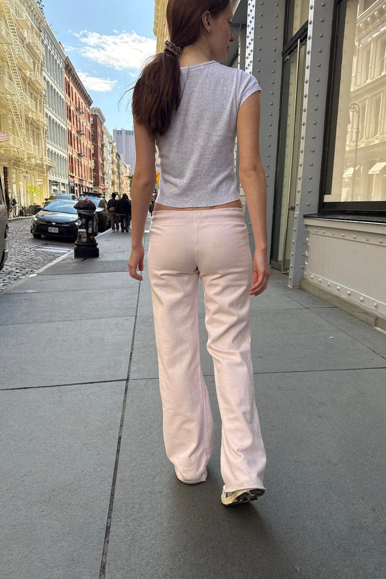 Hilary Pants | Pastel Pink / XS/S