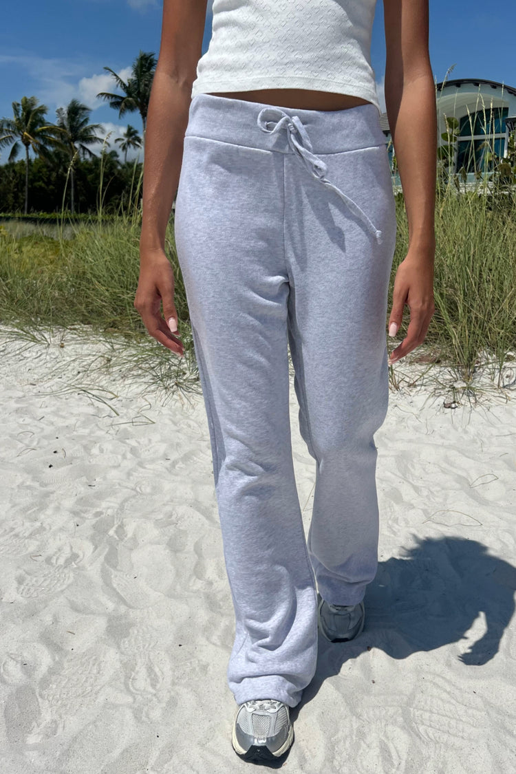 Hillary Soft Yoga Pants | light heather grey / S