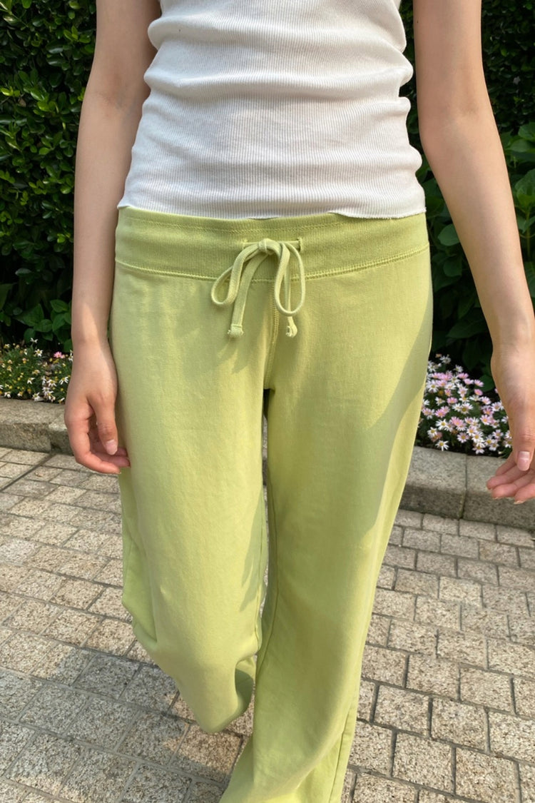 Hilary Yoga Pants | Lime Green / XS/S