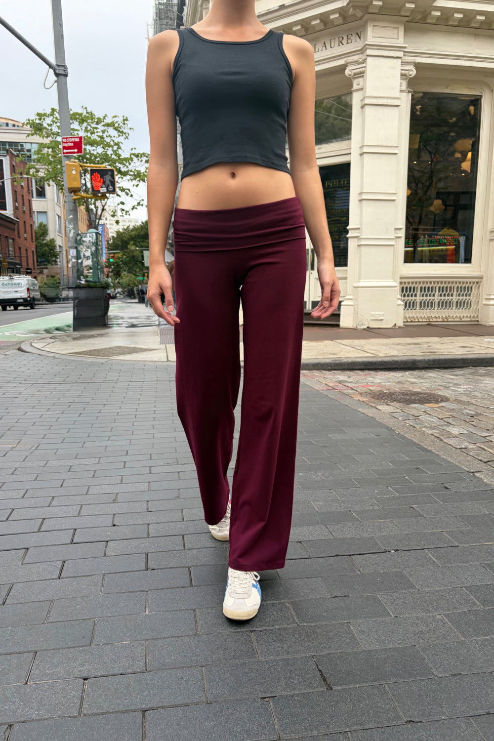 Priscilla Pants | Dark Burgundy / XS/S