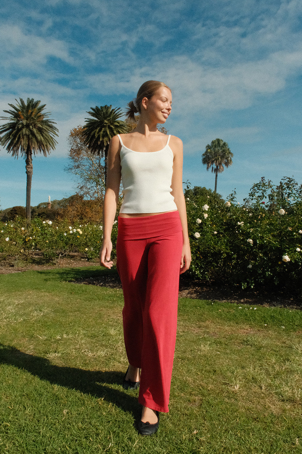 Yoga Pants | Red / XS/S