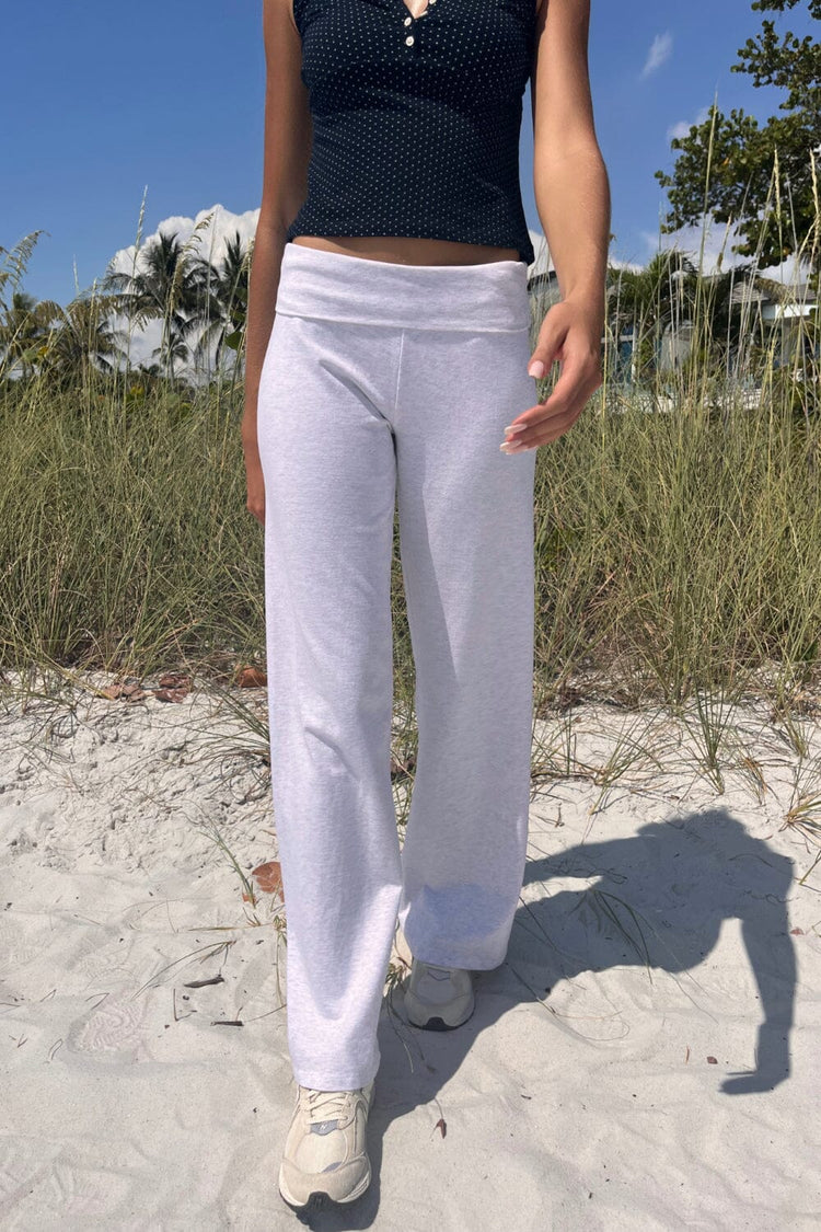 Priscilla Pants | Light Silver Grey / XS/S