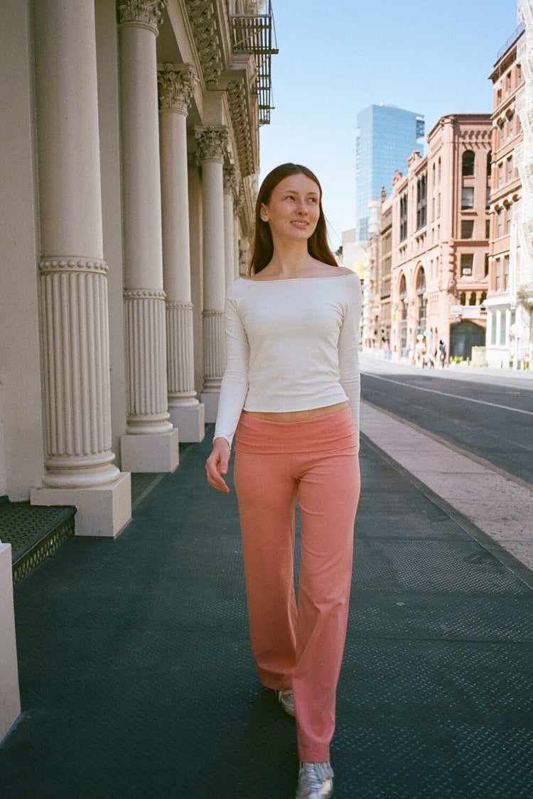 Yoga Pants | Rosa Coral / XS/S
