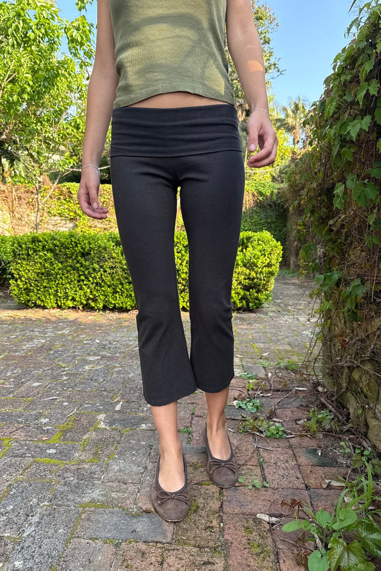 Priscilla Capri Pants | Black / XS/S