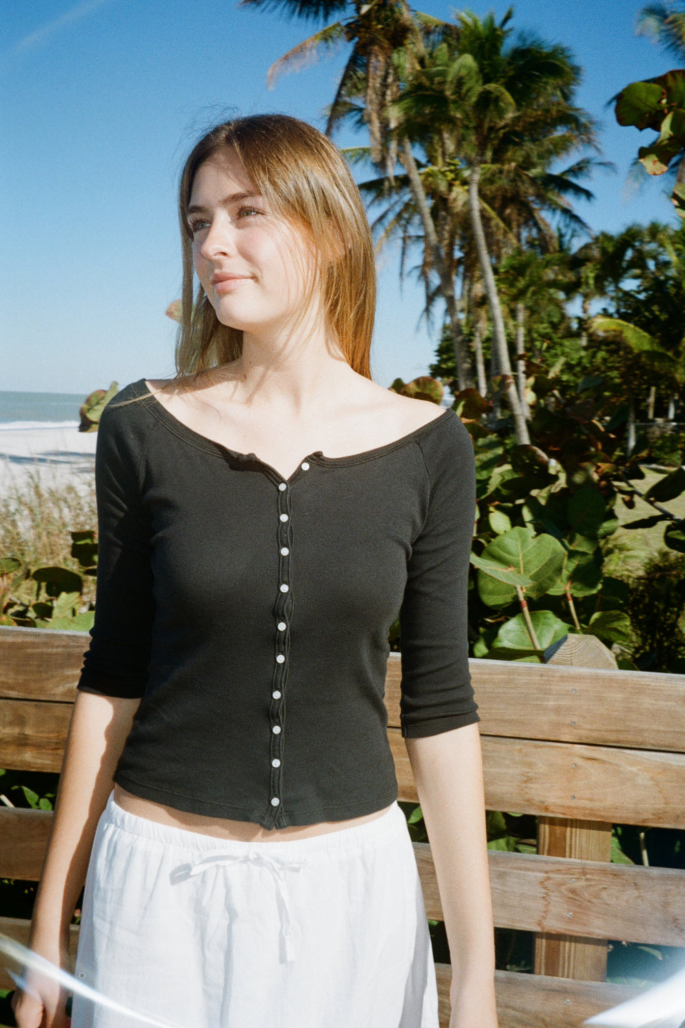 Martha Top | Black / S