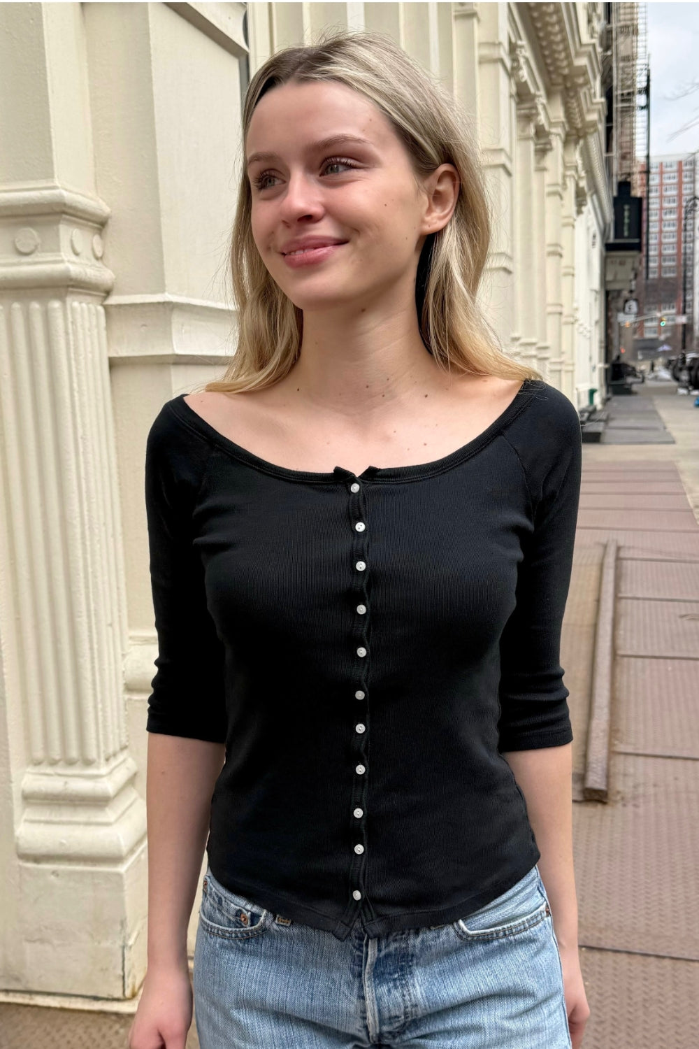 Martha Top | Black / S