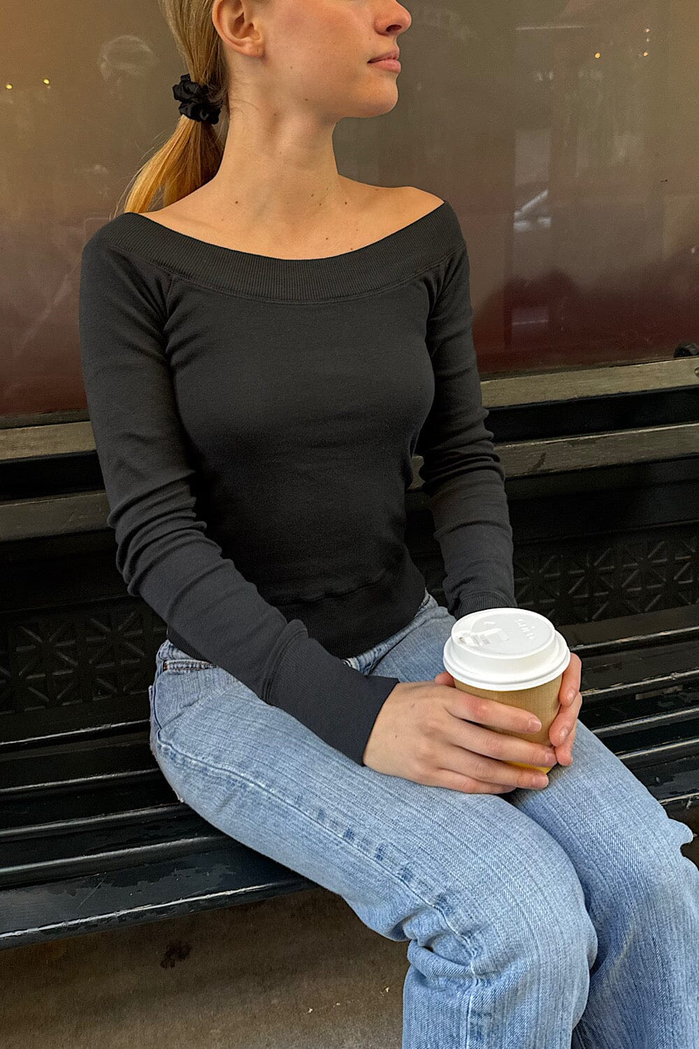 Ginny Top | Black / XS/S