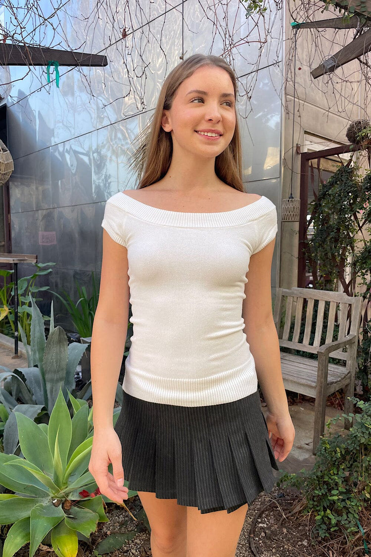 Ginny Top | White / XS/S