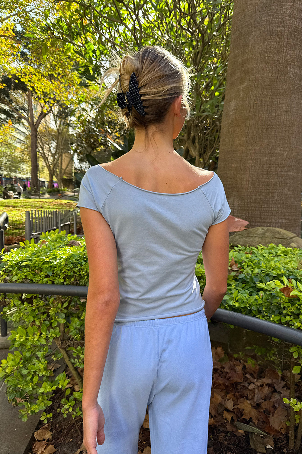 Bonnie Top | Light-Blue / XS/S