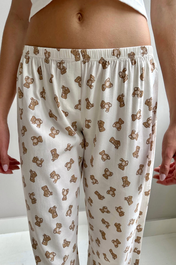 Kiera Teddy Bear Pants | teddy / XS/S