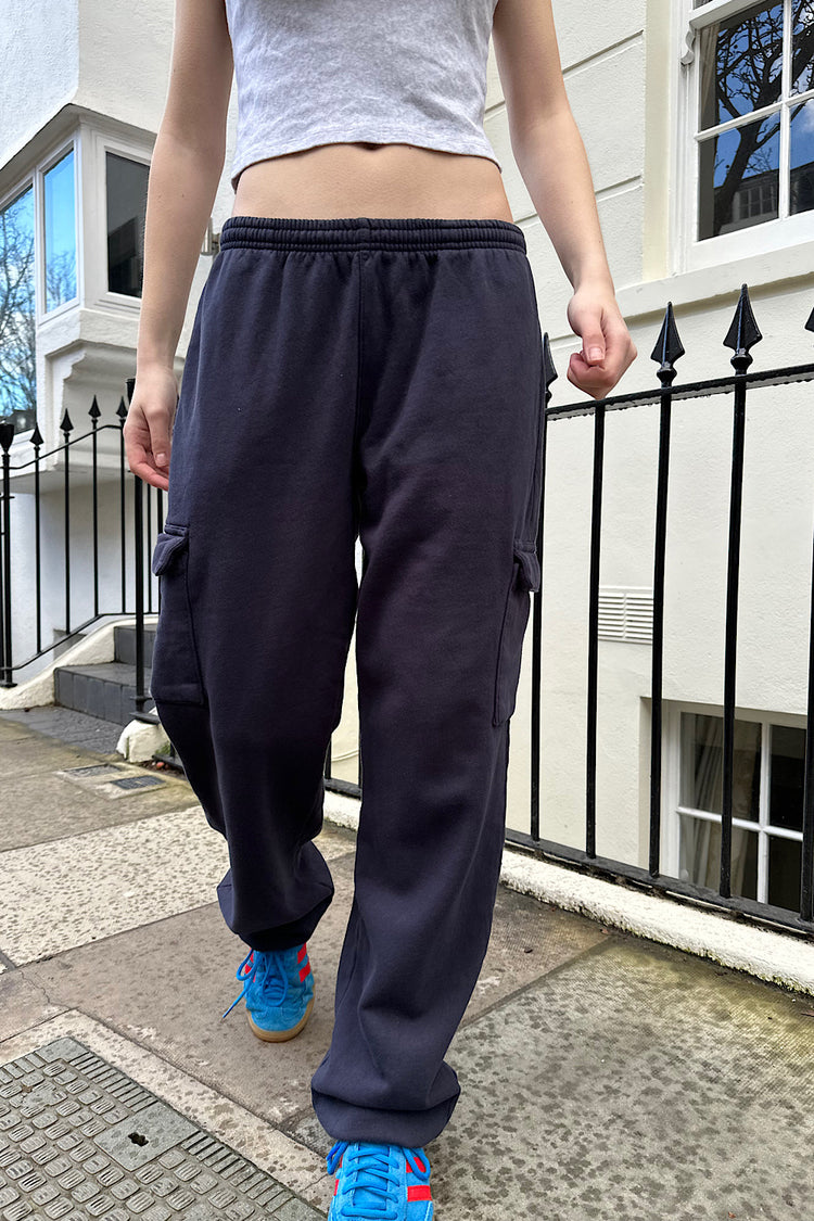 Rosa Pockets Sweatpants | Navy Blue / S/M