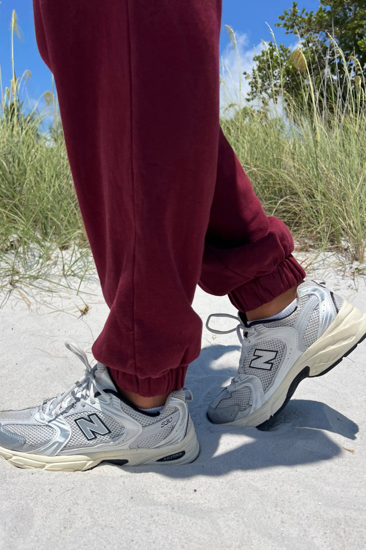 Rosa Sweatpants | Burgundy