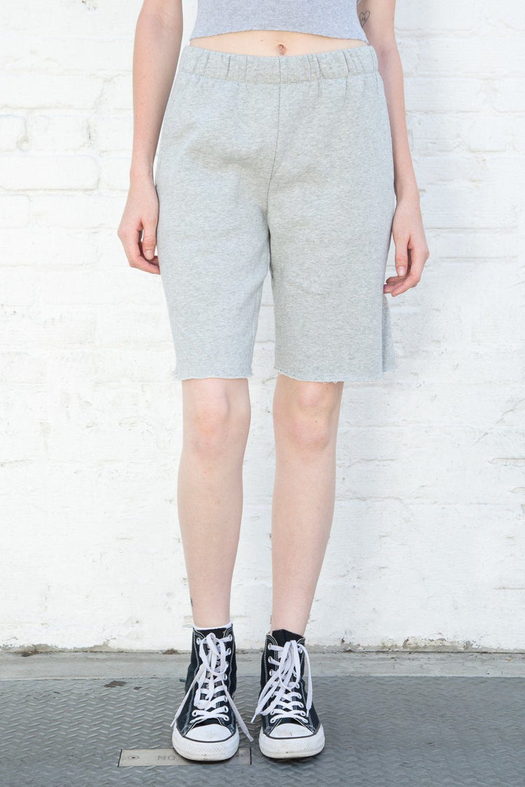 Rosa Sweatshorts | Light Heather Grey