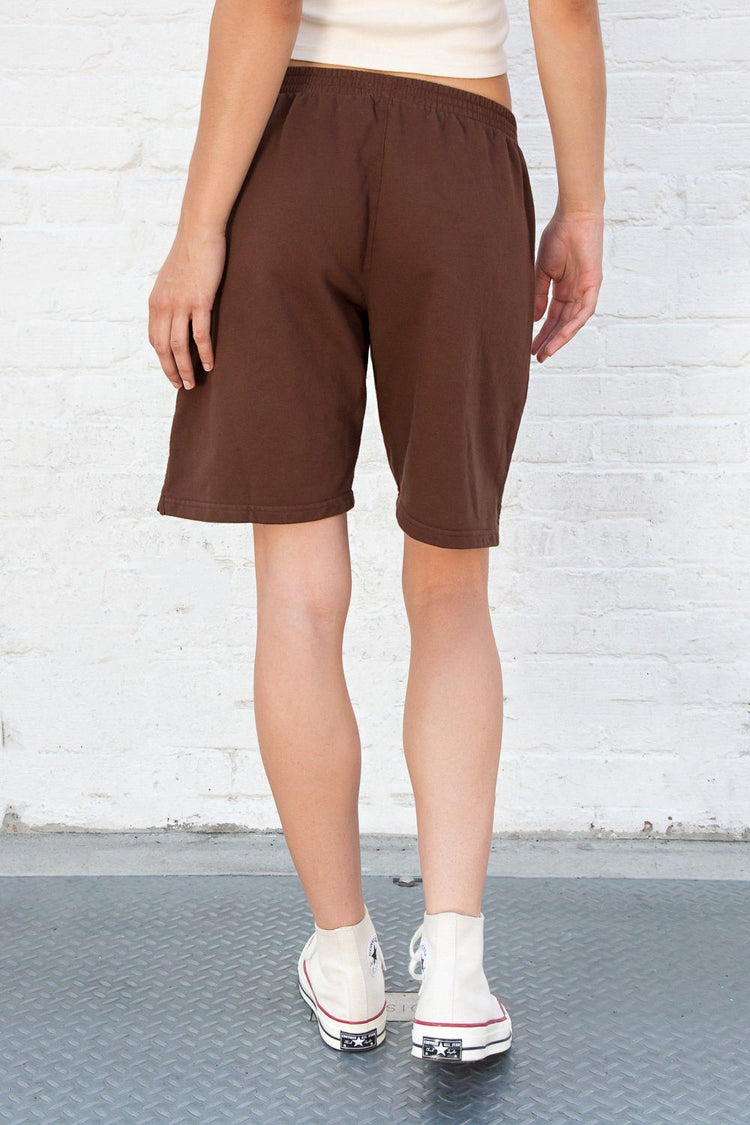 Rosa Sweatshorts | Brown