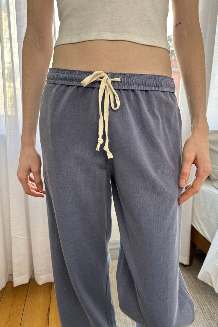 Autumn Tie Sweatpants | Faded Blue / XS/S
