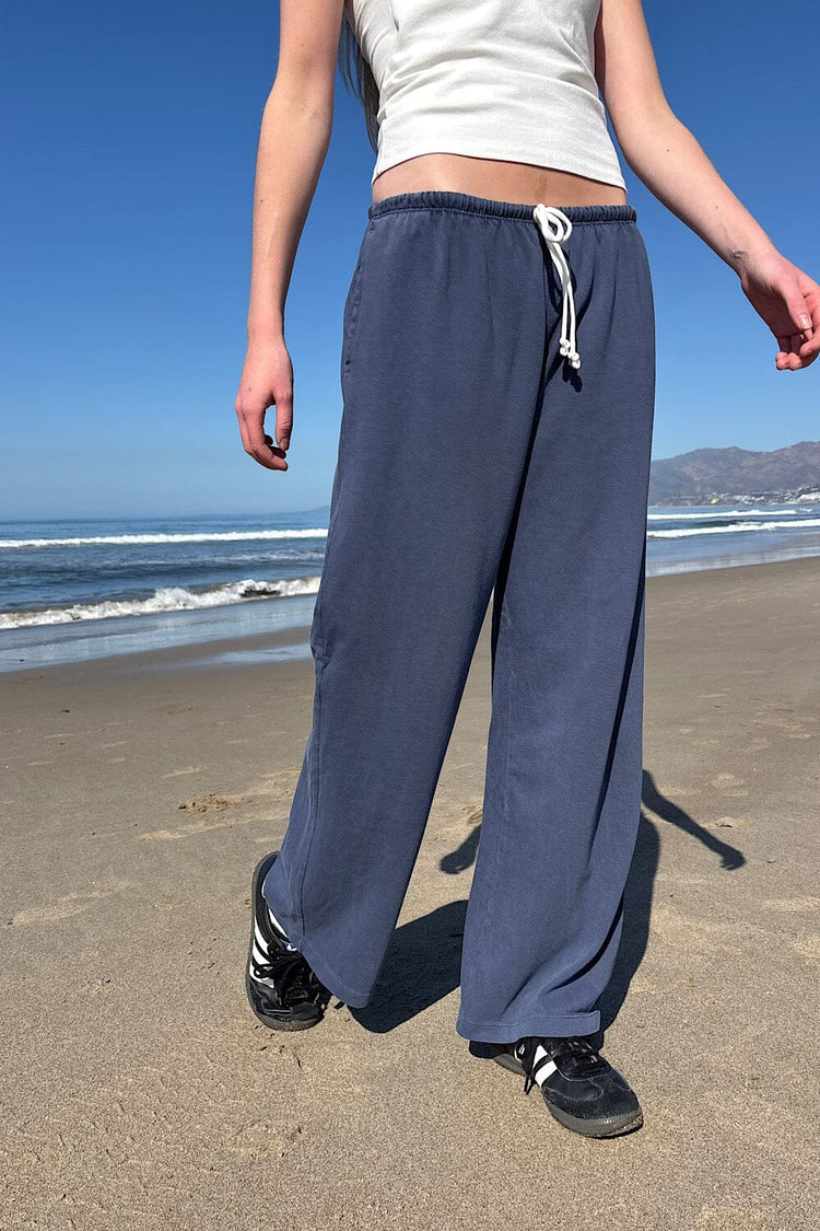 Autumn Tie Sweatpants | Faded Blue / XS/S