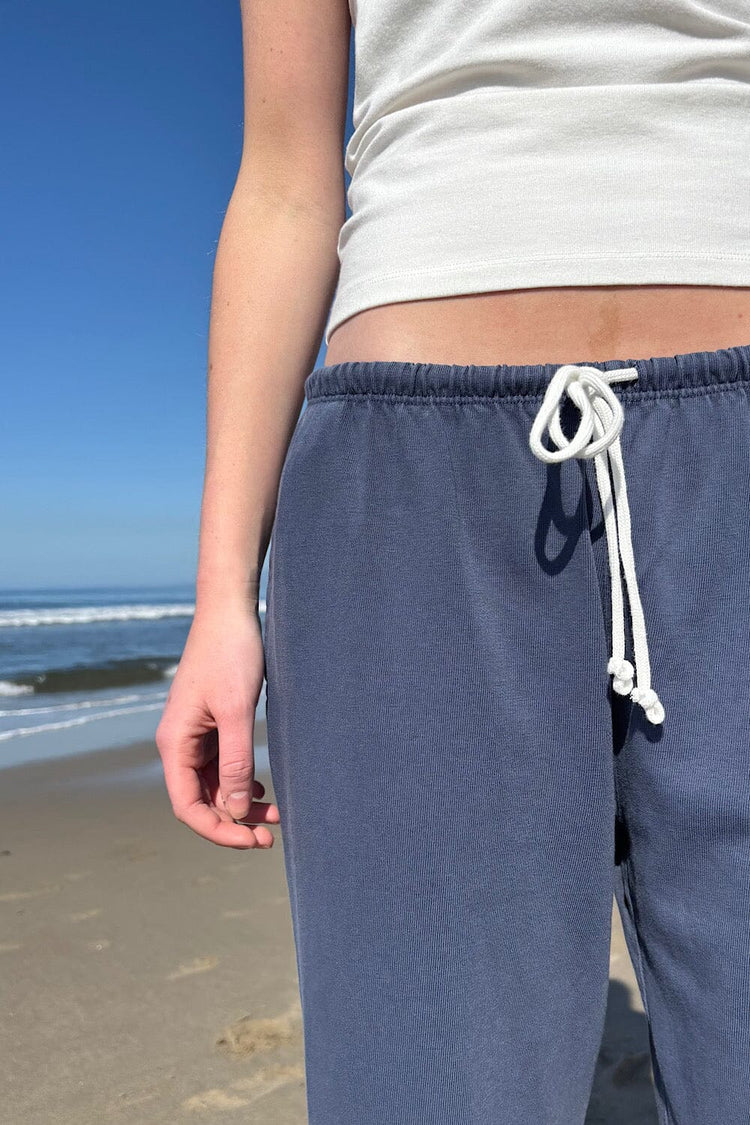 Autumn Tie Sweatpants | Faded Blue / XS/S