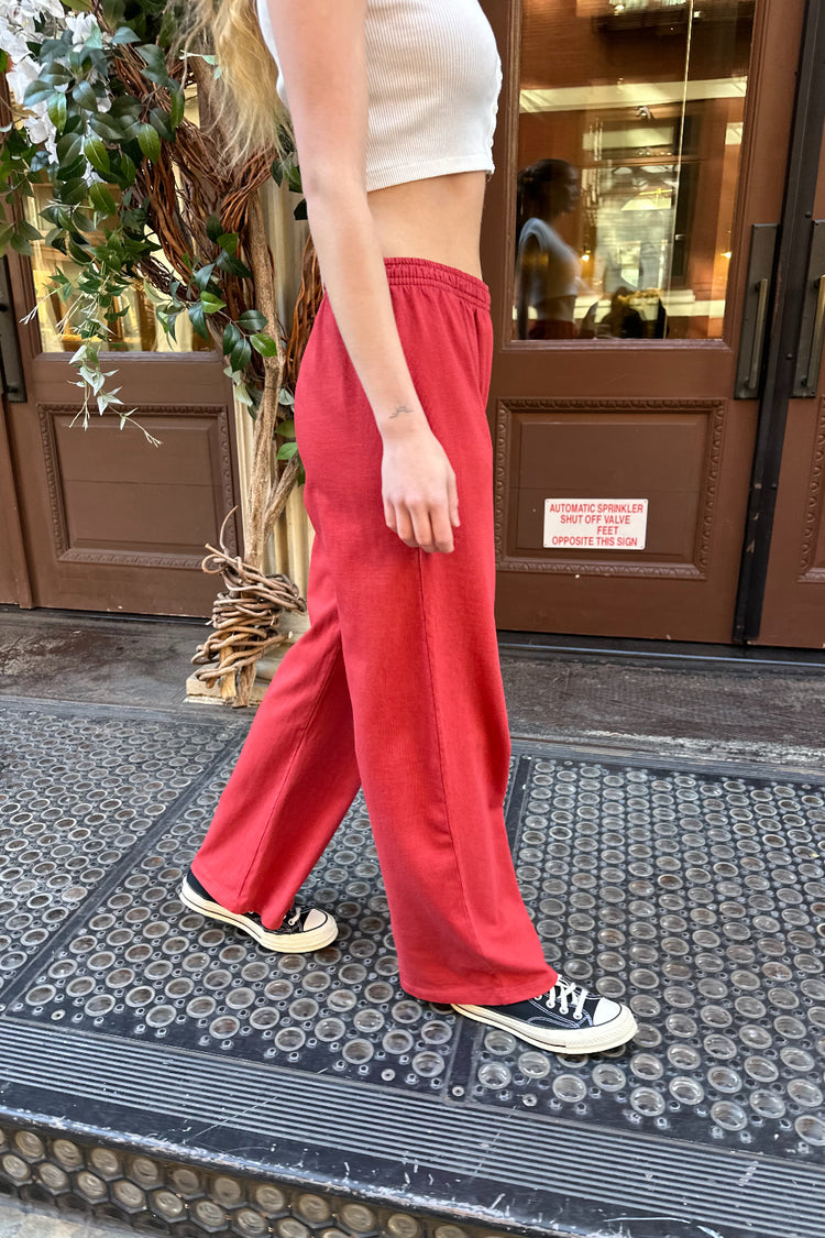 Anastasia Sweatpants | Red / S/M