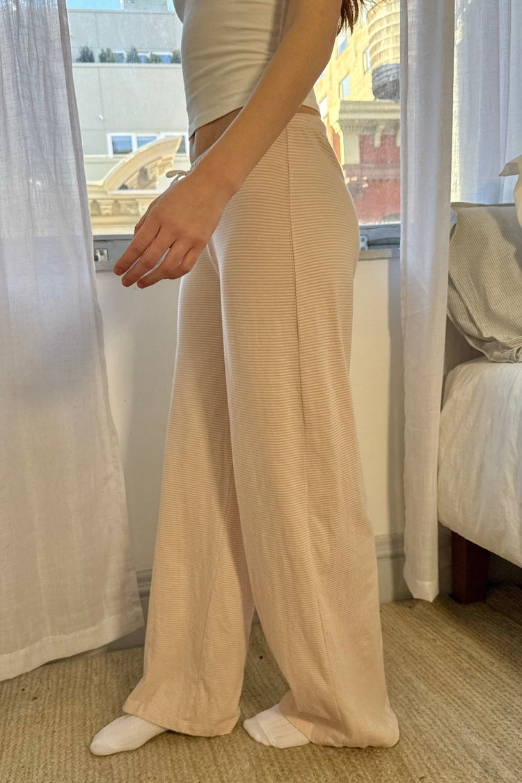 Anastasia Stripes Pants | Pastel Pink Stripes / XS/S