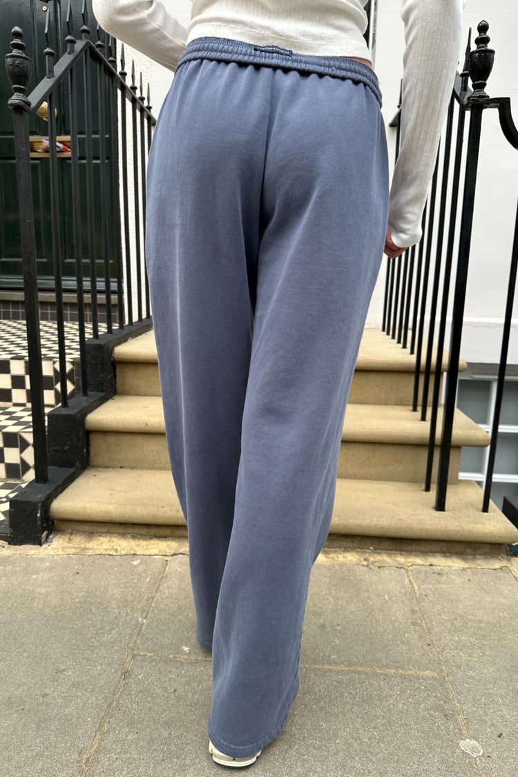 Anastasia Tie Sweatpants | Faded Blue / XS/S