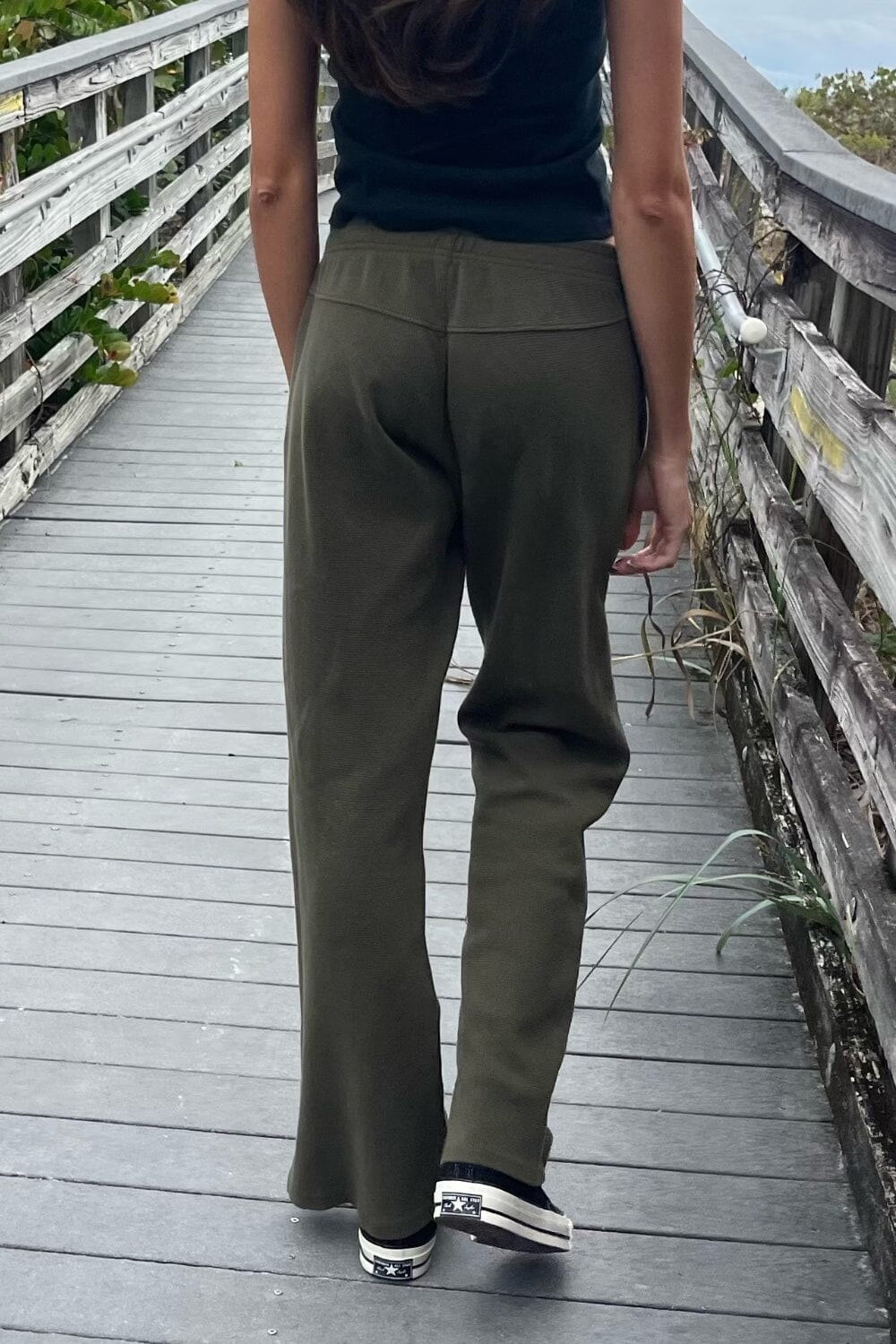 Anastasia Thermal Sweatpants | Olive /  XS/S