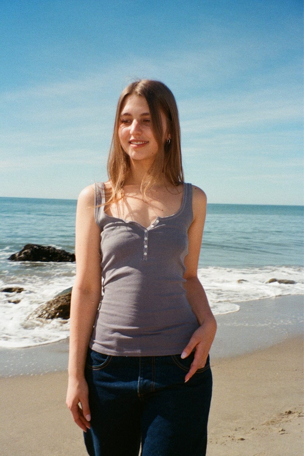 Dalis Tank | Dusty Blue / XS/S
