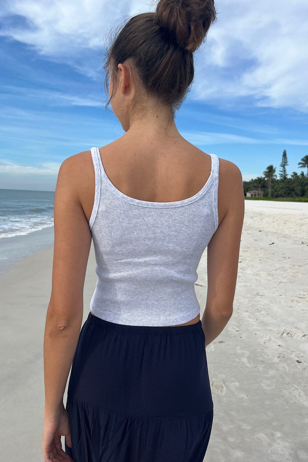Light Silver / Cropped Fit