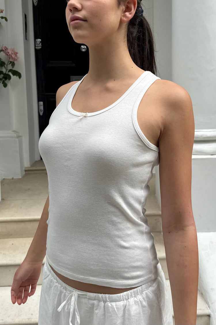 Nelly Tank | White