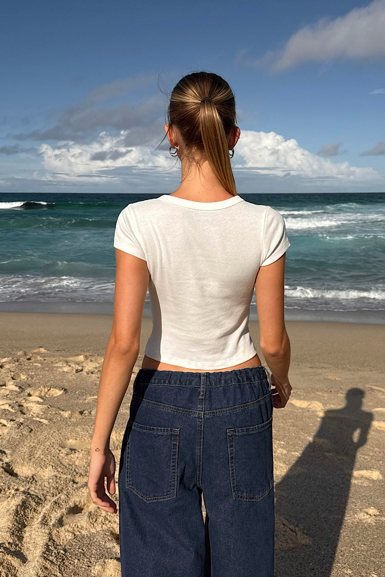 Ashlyn Nashville Top | White / XS/S