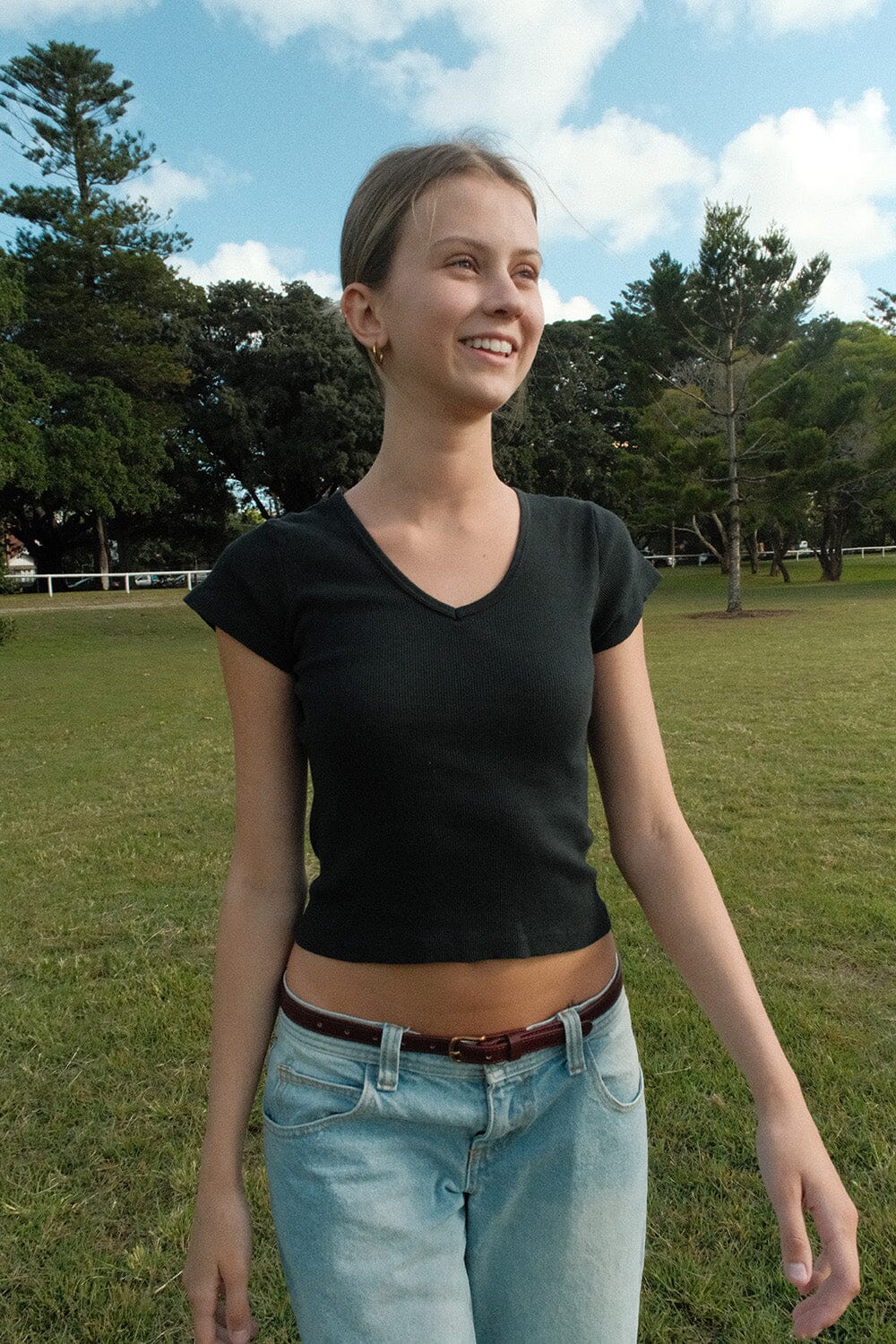 Ashlyn Top | Black / XS/S