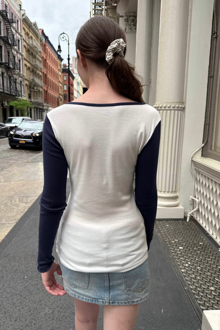 Josephine Basic Top | Light Grey / XS/S