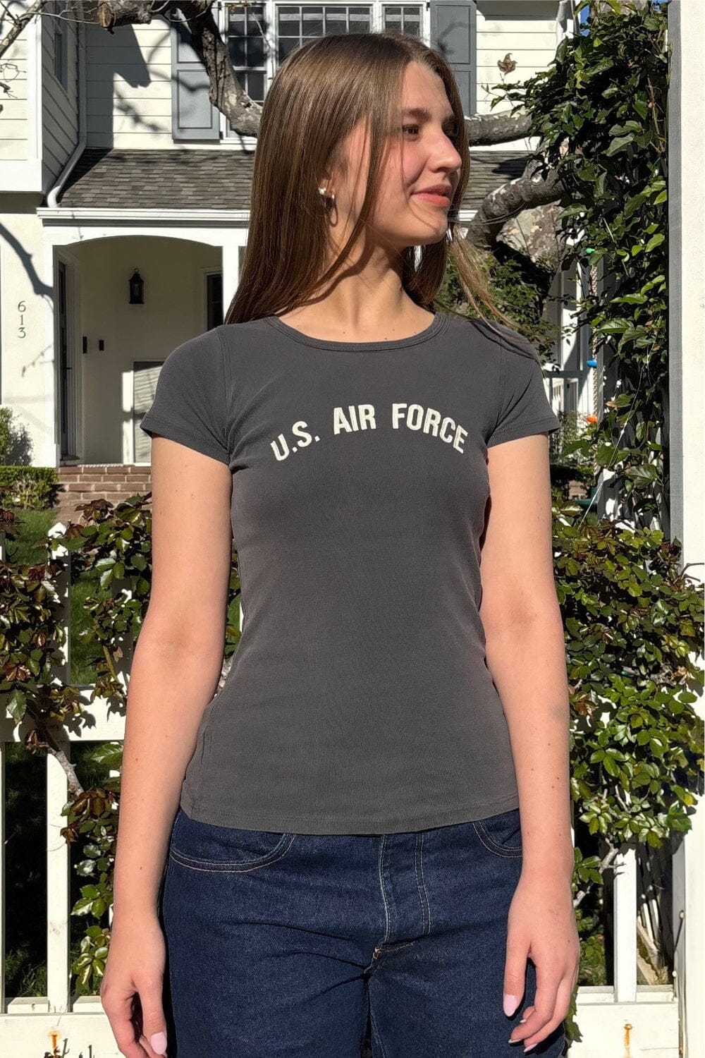 Chloe U.S Top | Faded Black / XS/S