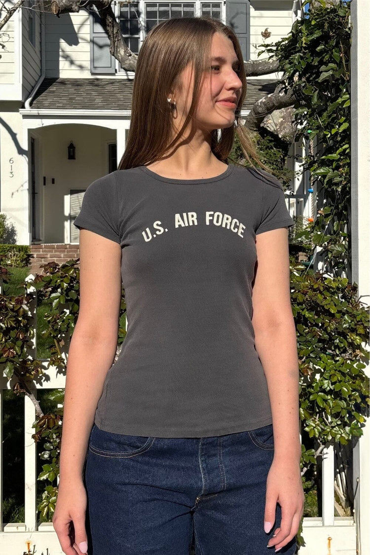 Chloe U.S Top | Faded Black / XS/S