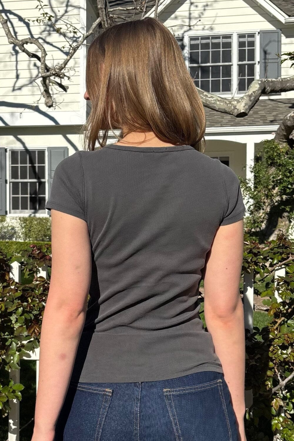 Chloe U.S Top | Faded Black / XS/S