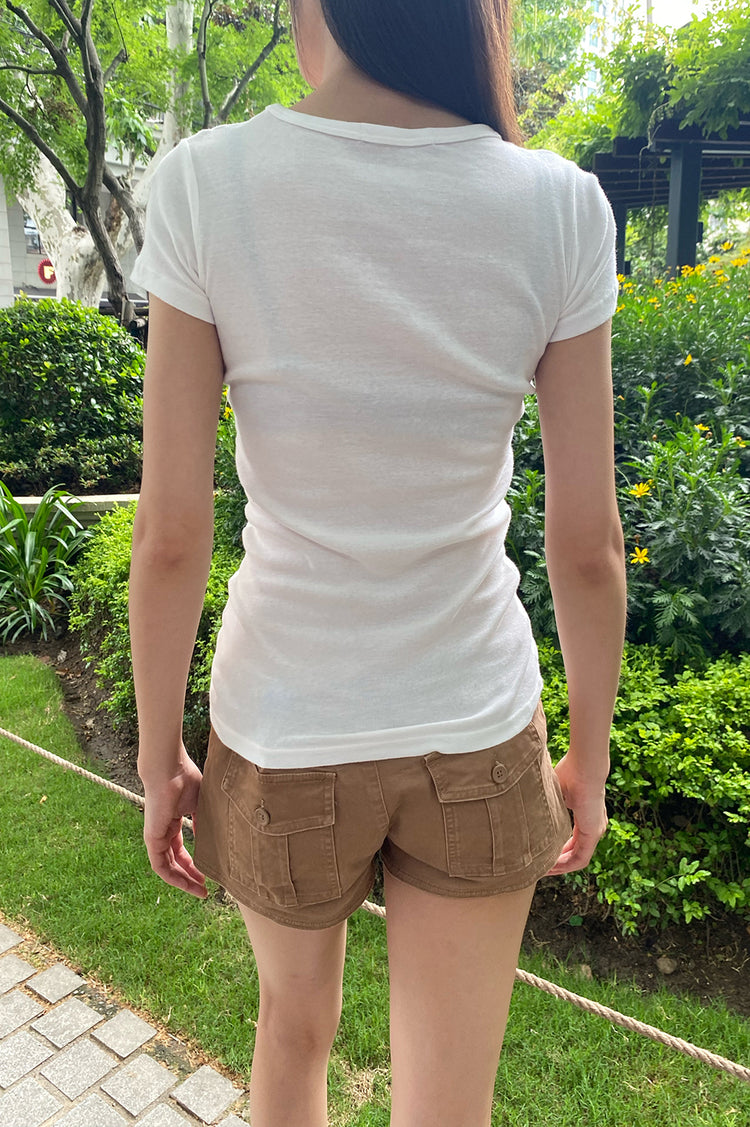 Chloe Top | White / XS/S