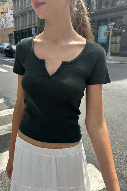 Dark Green / Cropped Fit