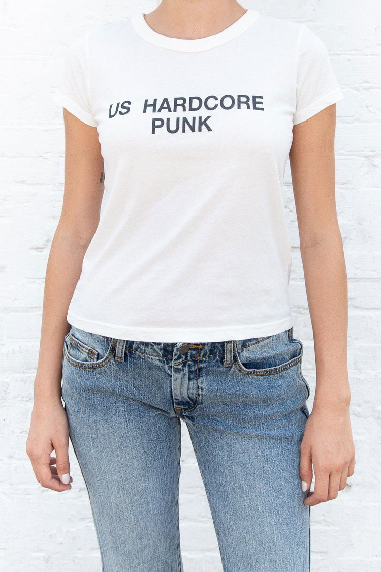 Hailie US Hardcore Punk Top | Regular Fit