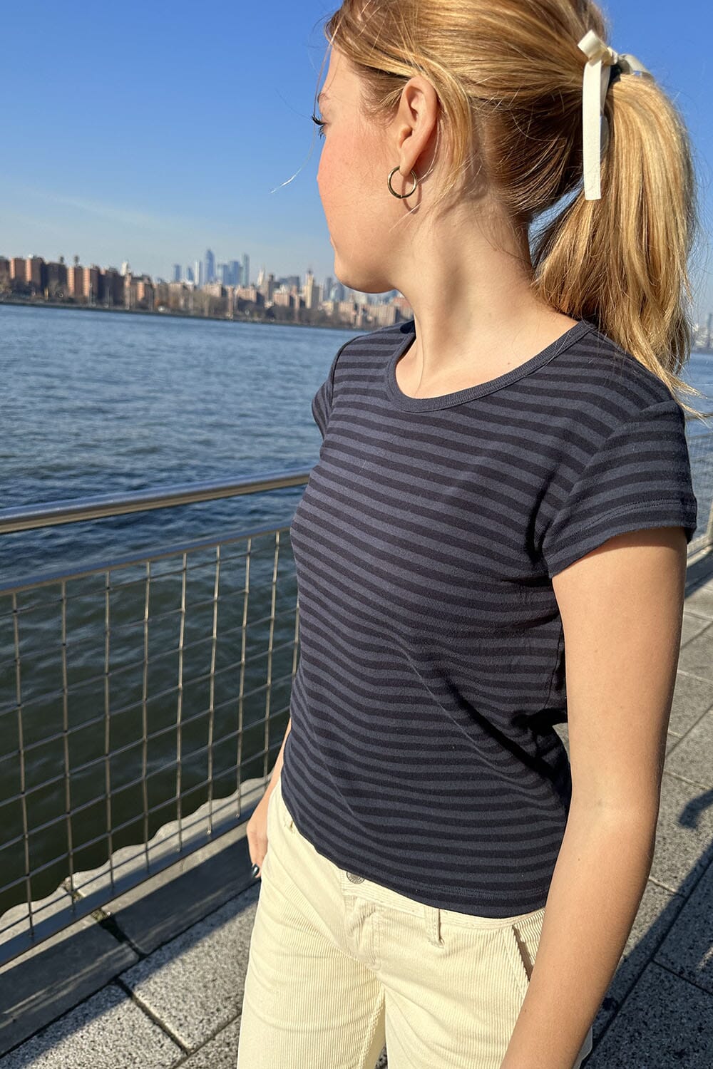 Navy Stripes / Regular Fit